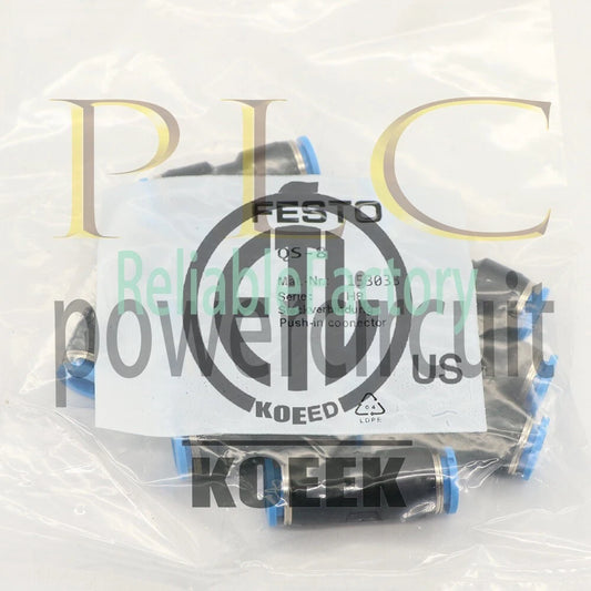 (10PCS) Festo QS-8 153033 Connector Free Shipping QS8
