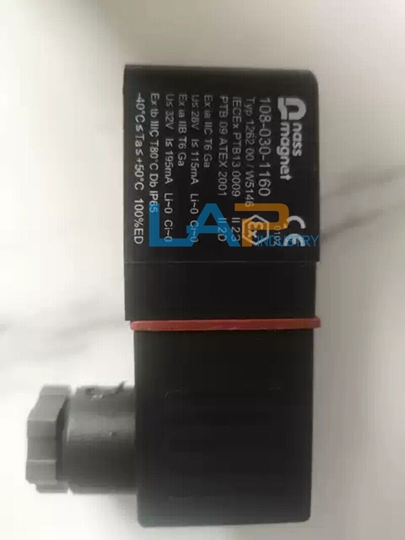 NASS Solenoid Valve Coil 108-030-1160 Compact Design - NASS