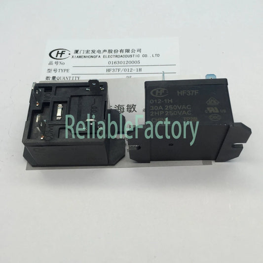 10PCS HF37F/012-1H 12VDC RELAYS HONGFA