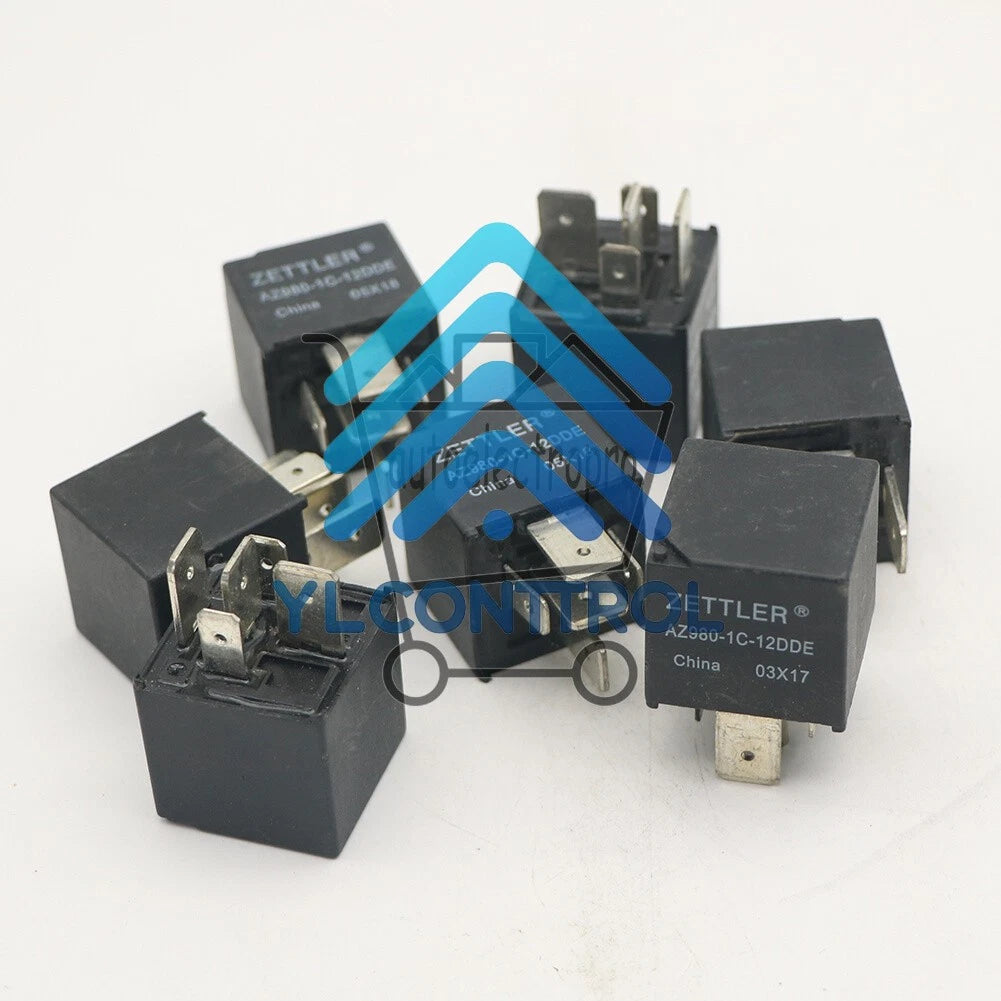 1PC ZETTLER AZ980-1C-12DDE 12VDC Power Relay 5Pins Same as ZZ1413-3-R