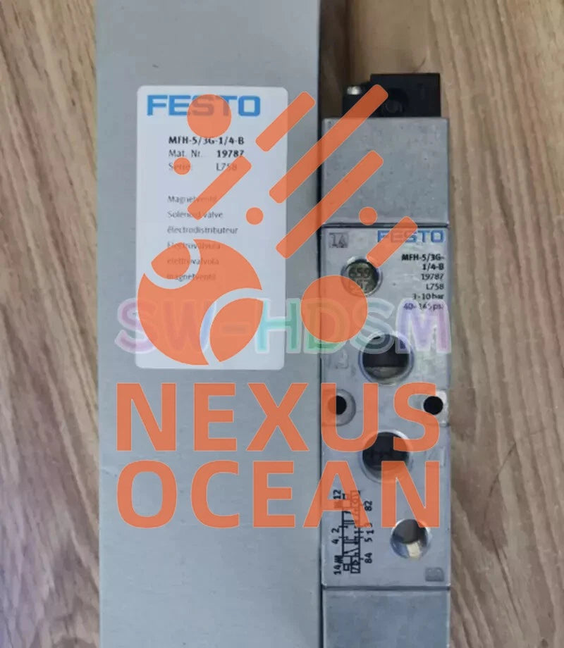 1PCS FESTO MFH-5/3G-1/4-B MFH5/3G-1/4-B 19787 PLC freight free