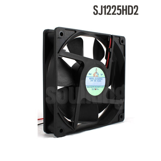 SANJUN SJ1225HD2 24V 0.22A 12025 12cm high air capacity ball cooling fan