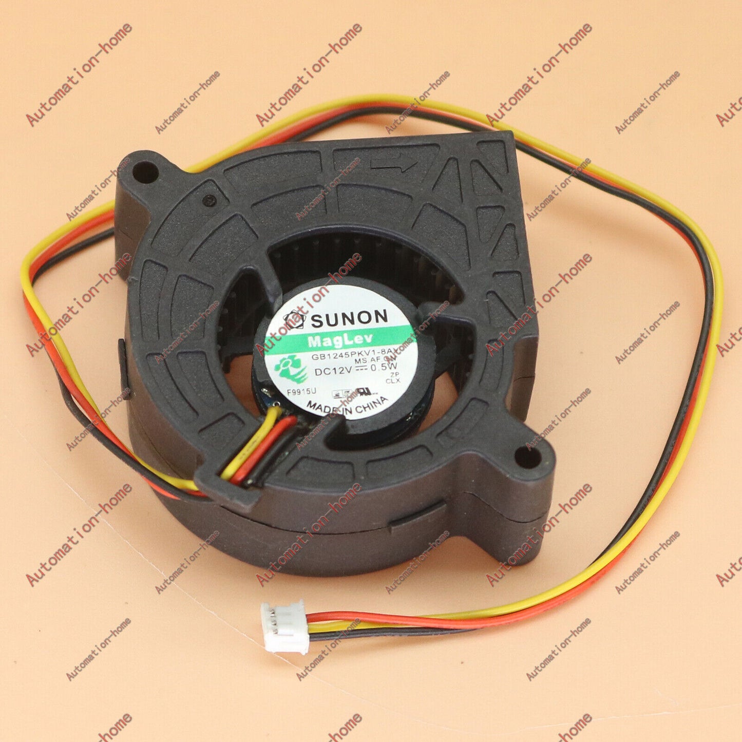 SUNON GB1245PKV1-8AY 11.F.X.GN Sleeve Bearing Blower Fan 45x45x25mm 12V 0.5W - SUNON