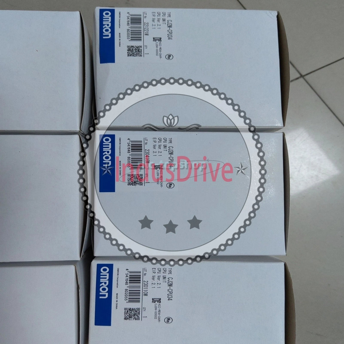 1PCS CJ2M-CPU34 CJ2MCPU34 Omron CPU Unit PLC