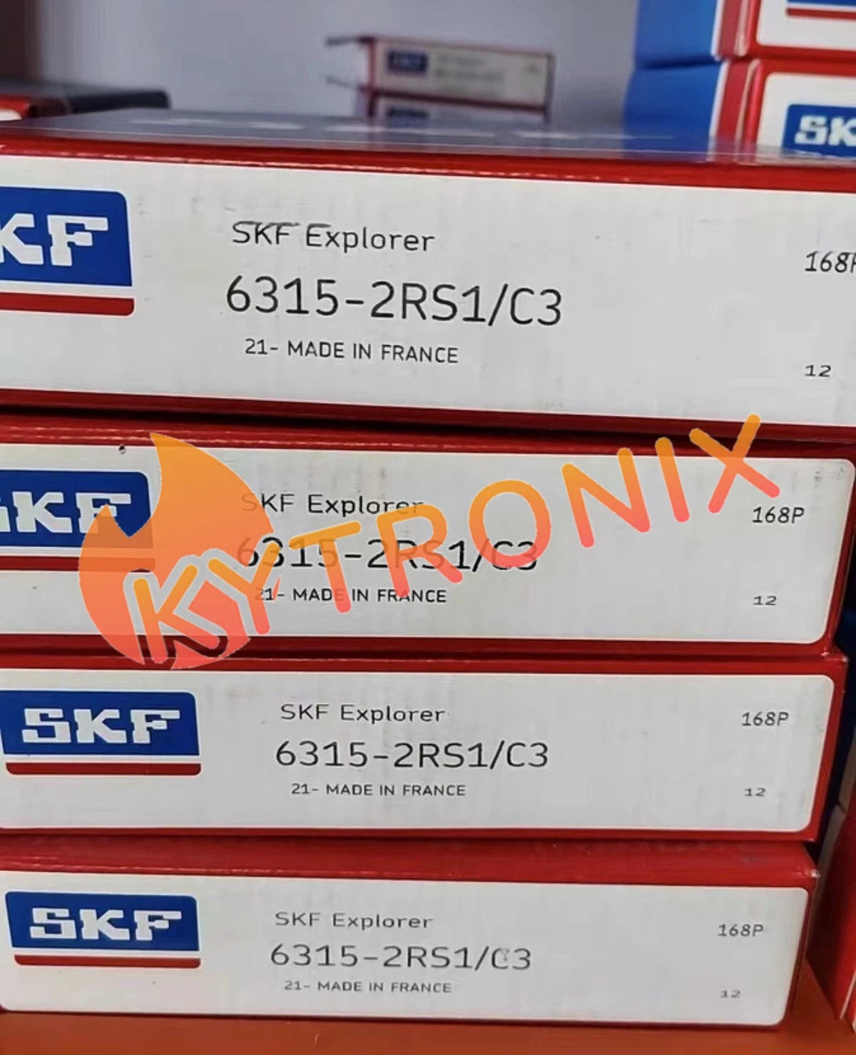 SKF 6315-2RS1/C3 Deep Groove Ball Bearing 1PCS