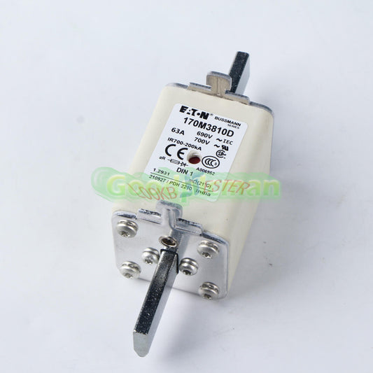Eaton Bussmann 170M3810D High-Speed Fuse 63A 690V 1Pcs/