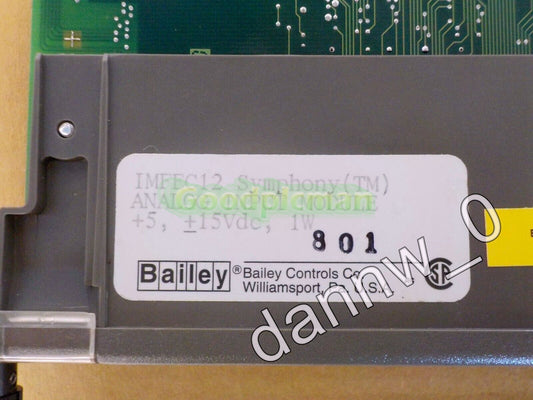 ABB DCS IMFEC12 Module card