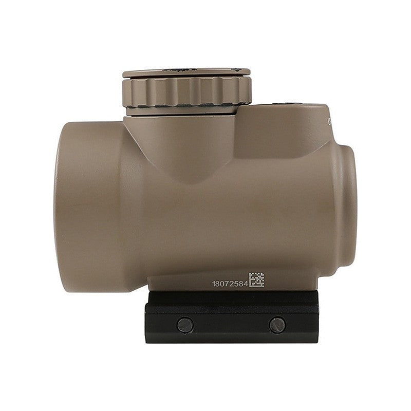 MRO Red Dot 1x25 Clone w/ Kill Flash Cover 2MOA 68MOA Ring Airsoft TAN