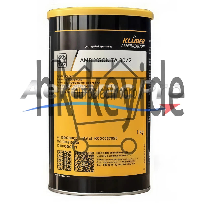 KLUBER Lubrication AMBLYGON TA 30/2 Grease 1Kg ( 35.3 OZ) TA30/2 SAFE RELIABLE ~