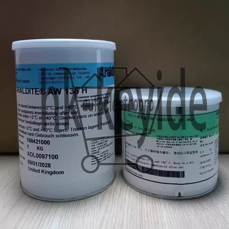 Huntsman Araldite AW 136H Epoxy & Hardener HY 994 1.4KG free ship