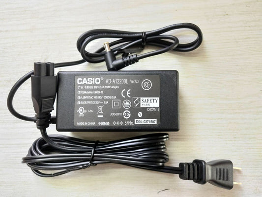AC Adapter for Casio AD-A12150LW Digital Piano Keyboard Power Supply Charger