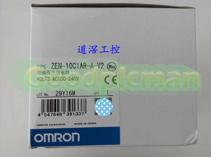 1PCS Omron ZEN-10C1AR-A-V2 ZEN10C1ARAV2 In Box - Free Shipping