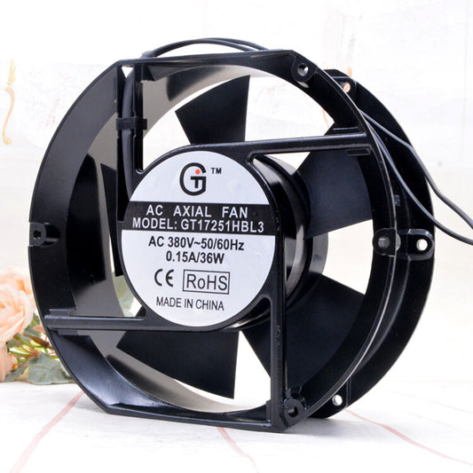 1pcs GT17251HBL3 380v 36w 17251 17cm Inverter Cabinet Cooling Fan