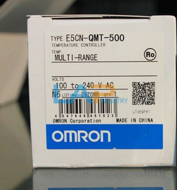 Omron E5CN-QMT-500 Temperature Controller - 100-240VAC - OMRON