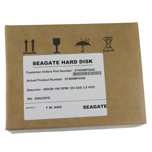One Seagate 900GB 2.5" Hard Drive ST900MP0006 15K SAS Internal - US#u