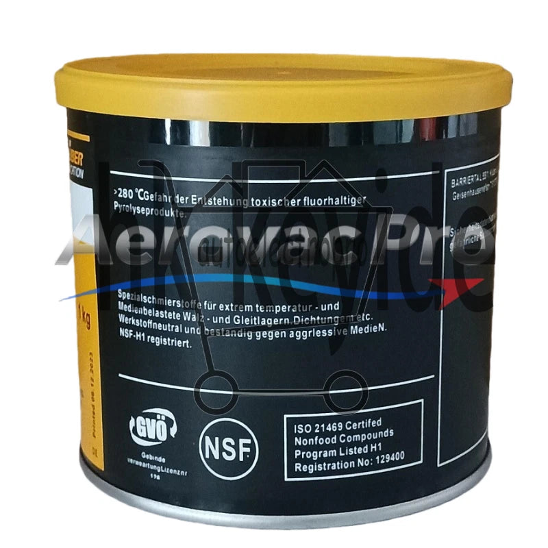 1Pcs KLUBER Lubrication Barrierta L 55/1 Grease 1Kg (2.2 LB)SAFE RELIABLE