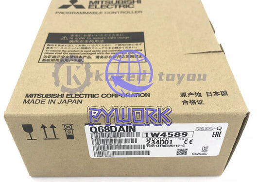 1Pcs MITSUBISHI Q68DAIN Digital-Analog Converter Module