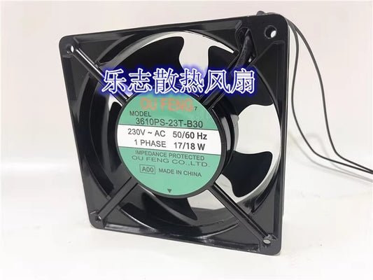 OUFENG 3610PS-23T-B30 AC230V 17W/18W 12038 Cooling Fan