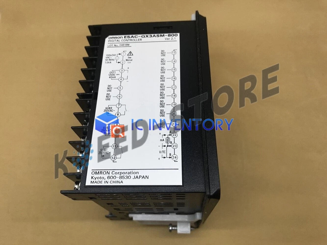 1PCS OMRON E5AC-QX3ASM-800