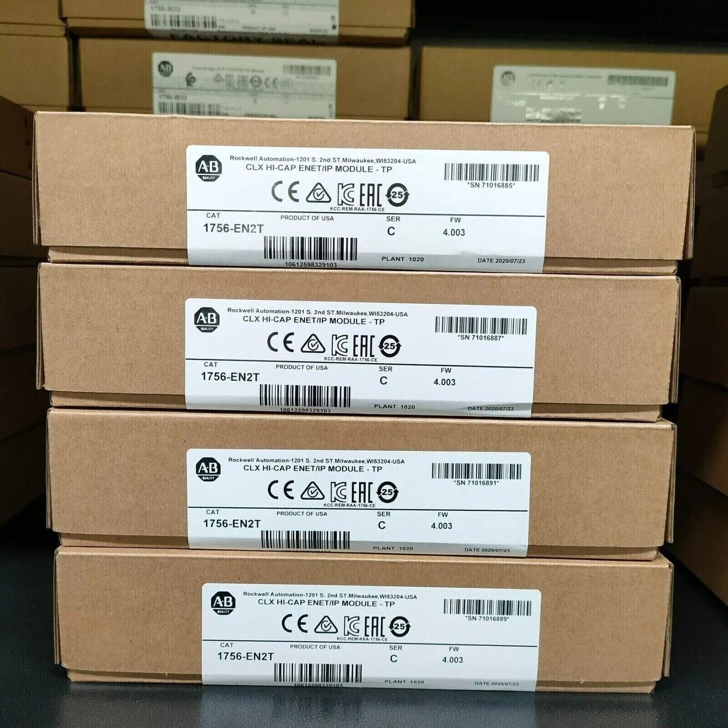 ControlLogix 1756EN2T EtherNet/IP Module, Factory Sealed - CONTROLLOGIX