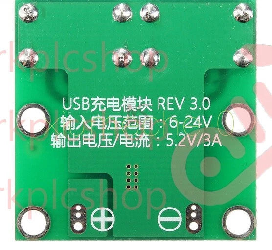 DC 6V-24V 12V To 5.2V 3A Dual USB Charger DC-DC Step-down Converter Module