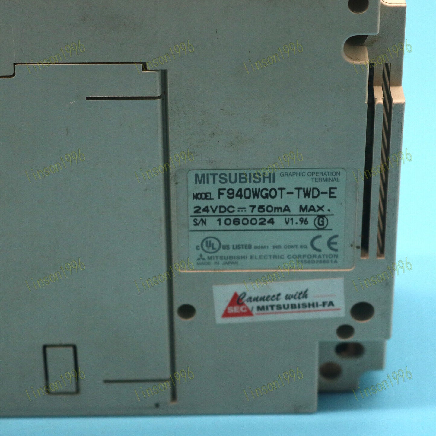 Used Mitsubishi F940WGOT-TWD-E Touchscreen Tested Stock - MITSUBISHI