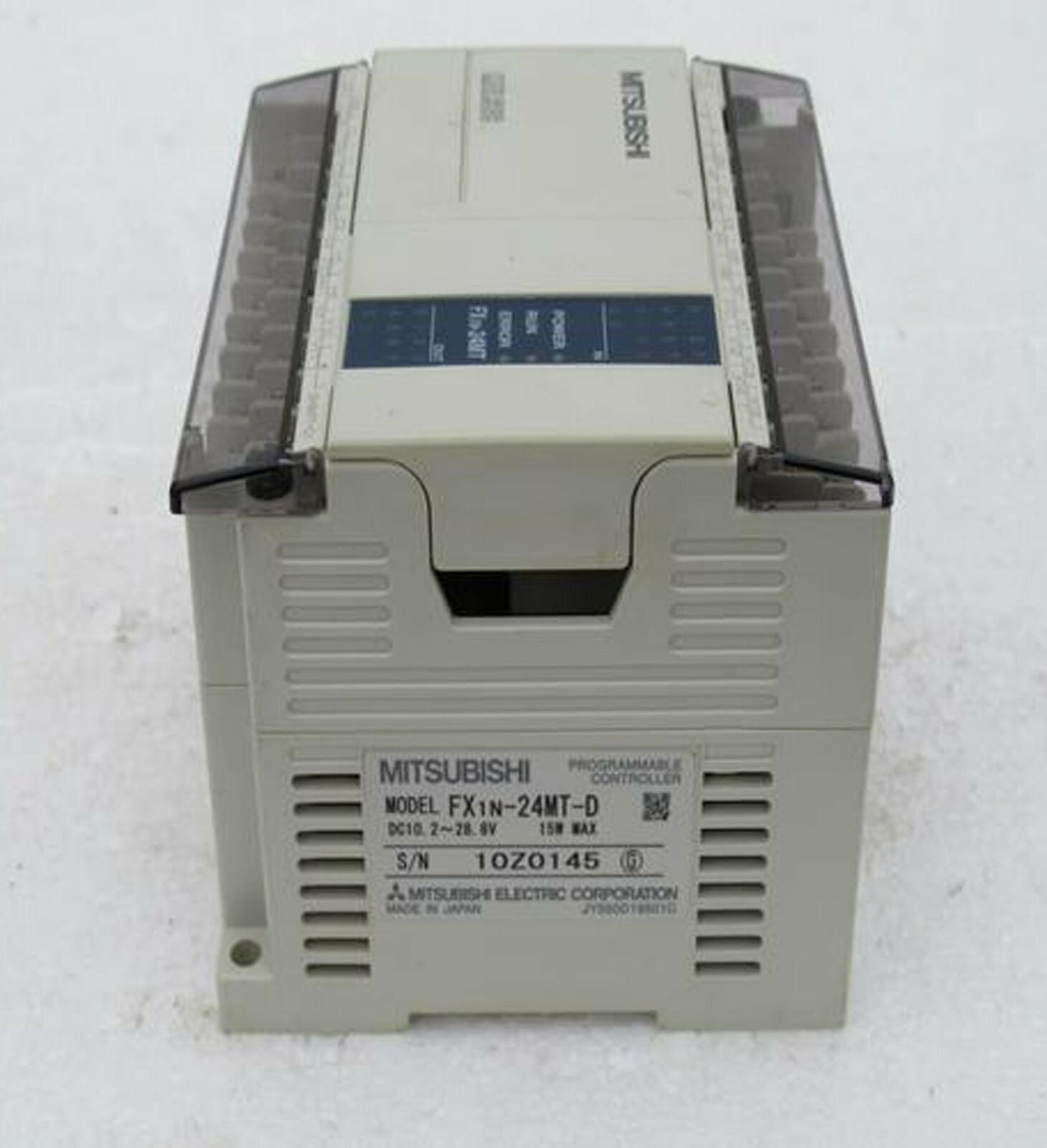 used Mitsubishi Melsec FX1N24MTD input tested good condition - MITSUBISHI