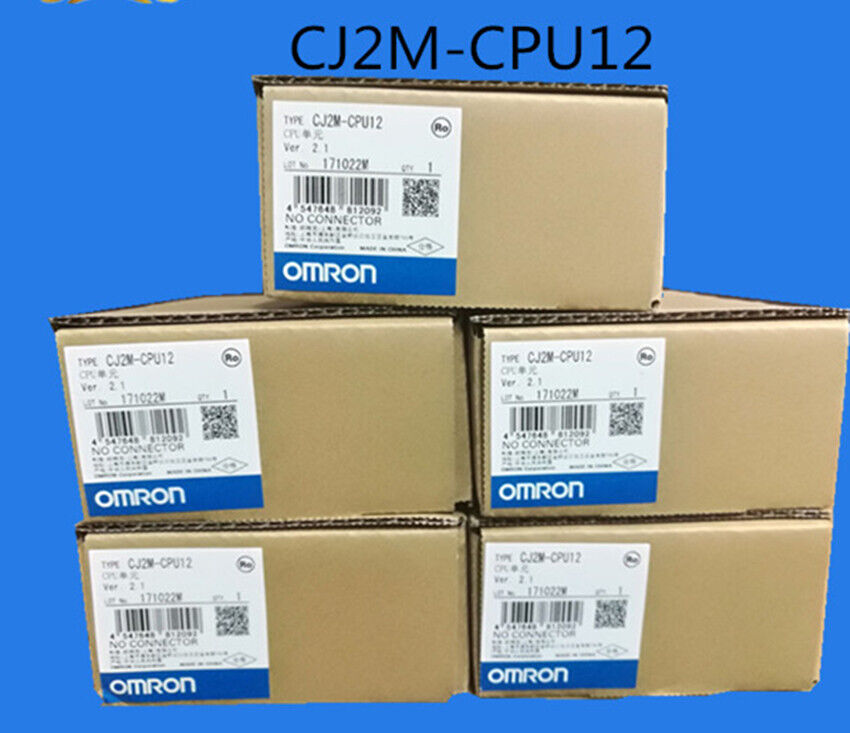 new 1pcs Omron CJ2M-CPU12 CPU Unit PLC Module - OMRON