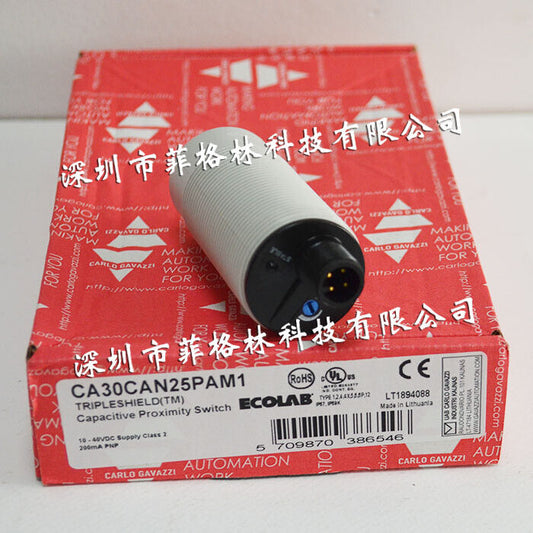 CARLO GAVAZZI CA30CAN25PAM1 PROXIMITY SWITCH SENSOR - CARLO GAVAZZI