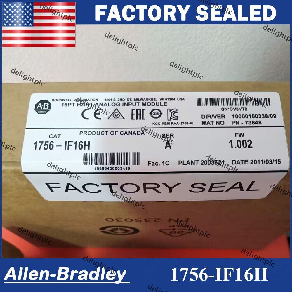 ControlLogix AB 1756-IF16H 16 Pt Input Module newest in stock high performance input logix control system compatible with various devices and systems easy integration for industrial automation applications - CONTROL LOGIX
