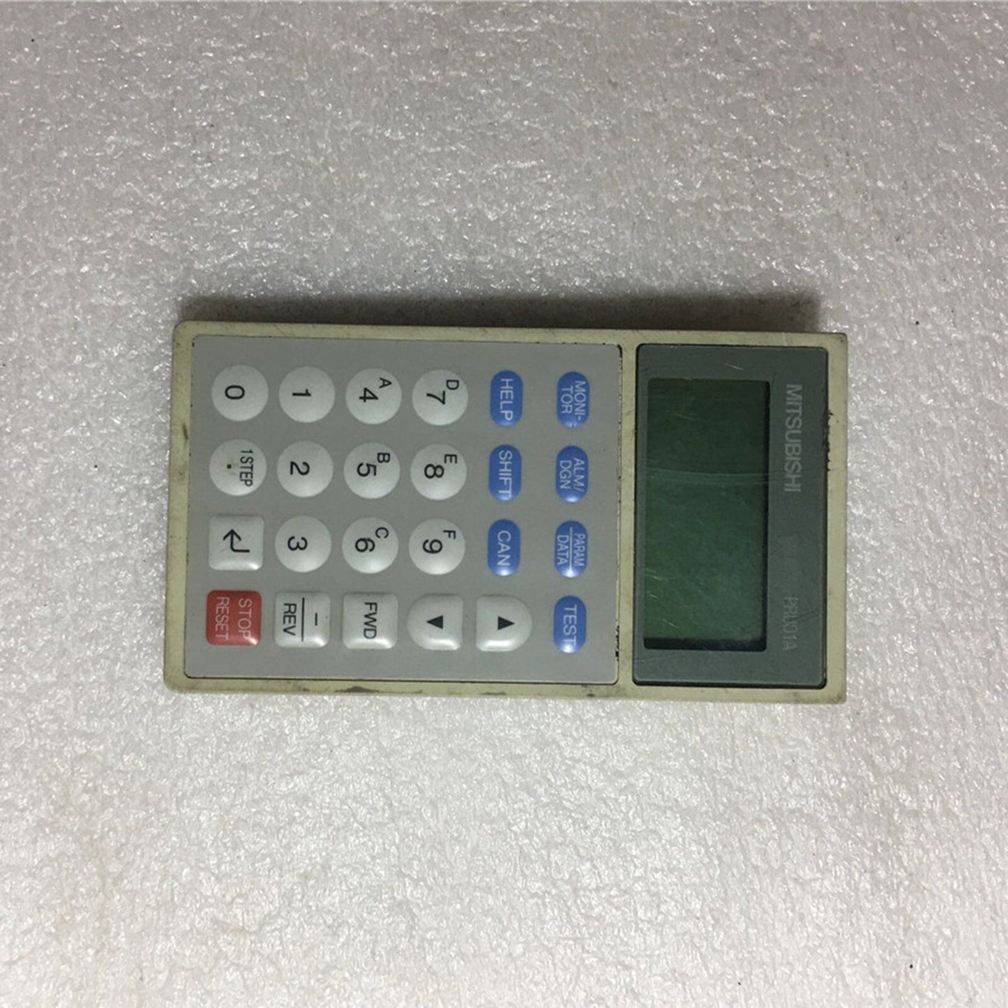 Used Mitsuboshi MR-PRU01A Inverter Operation Panel - MITSUBISHI