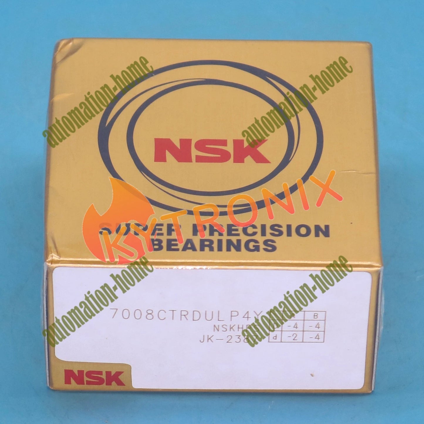 (Set of 2) NSK 7008CTRDULP4Y Super Precision Spindle Bearings