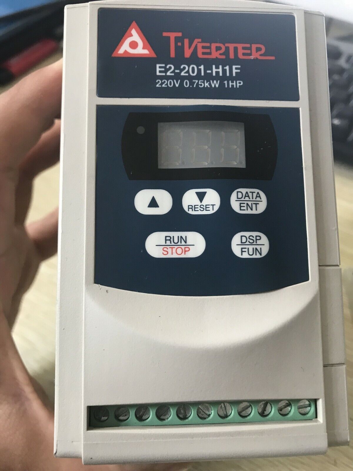 1PC TECO INVERTER E2-201-H1F E2201H1F FREE PING