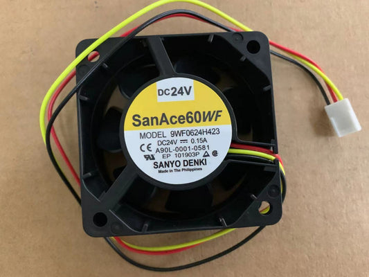 new 1pcs Sanyo A90L-0001-0581 9WF0624H423 24V 0.15A double ball fan
