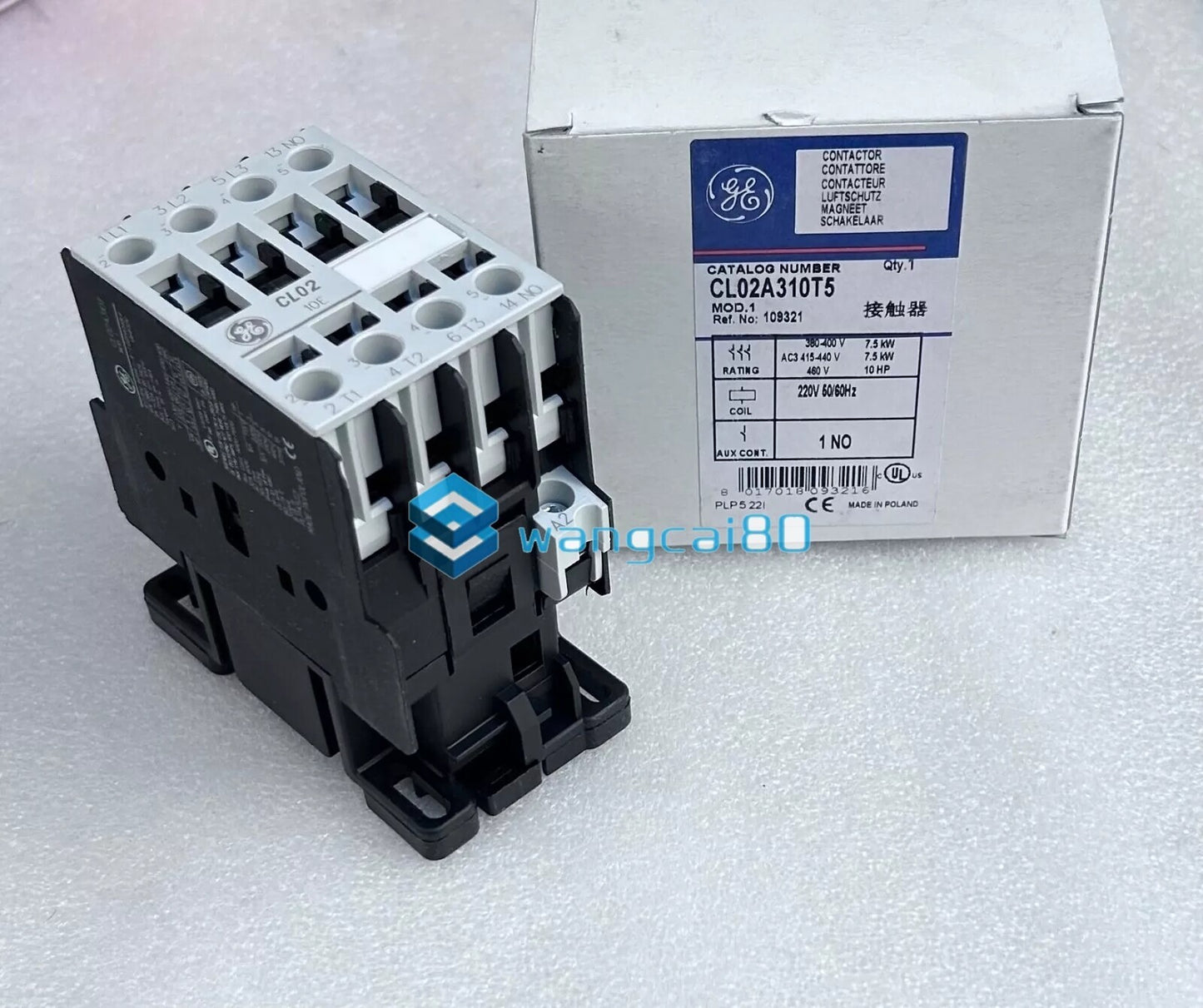 1PCS FOR GENERAL ELECTRIC Overload Relay CL02A310T5 220V