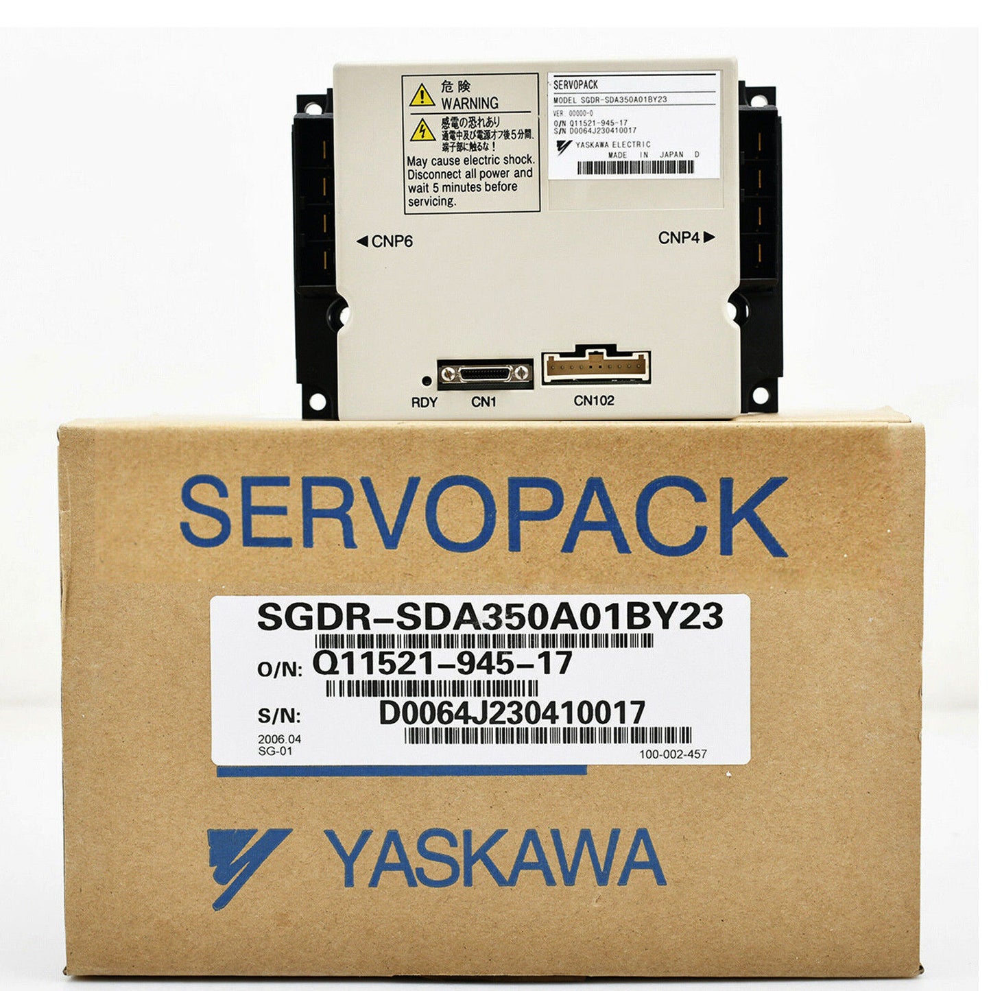 1PS YASKAWA SGDR-SDA350A01BY23 Servo Drive - YASKAWA