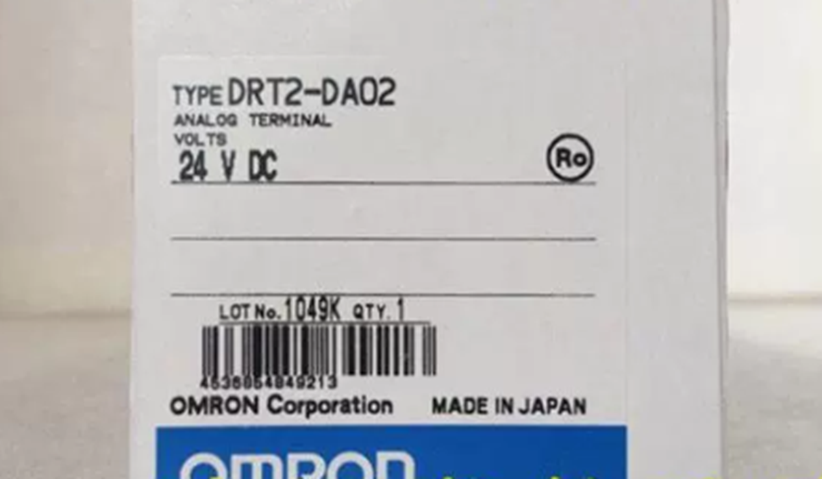 Omron DRT2DA02 Smart Slave Analog Output Terminal Module - OMRON