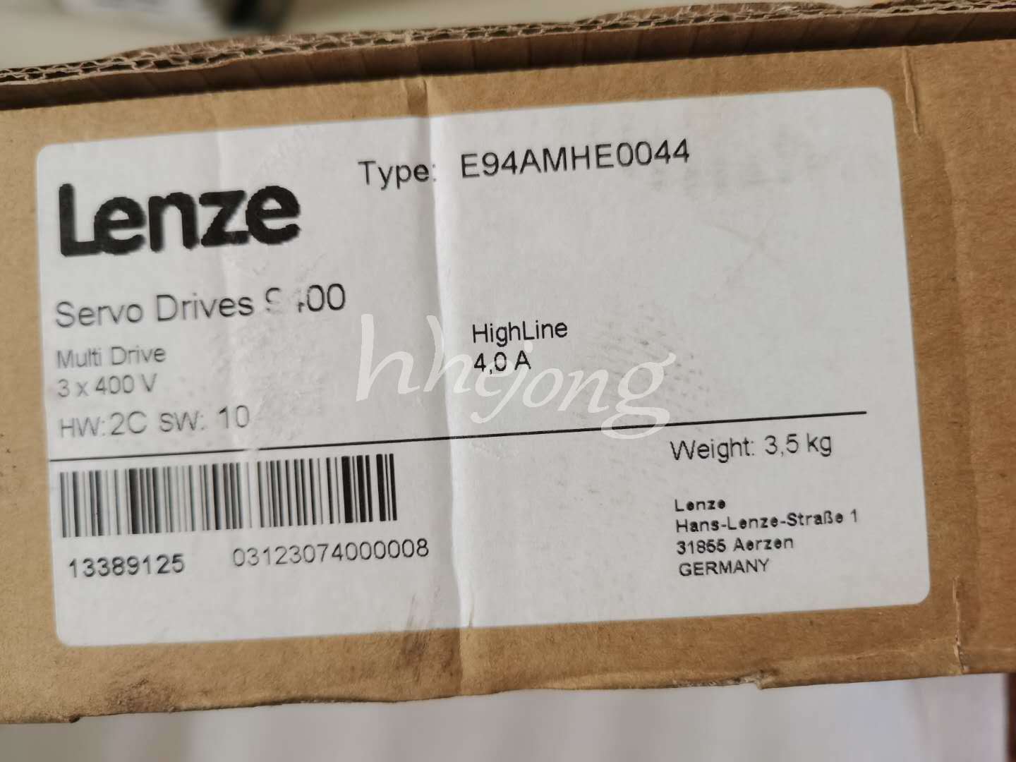 Lenze Servo Drive E94AMHE0044 - LENZE