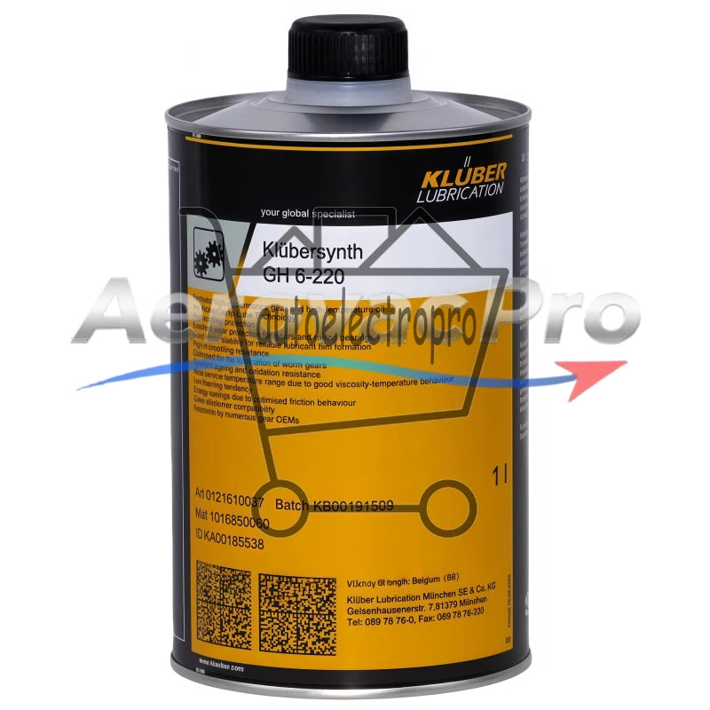 1Pcs KLUBER Lubrication ISOFLEX TOPAS GH 6-220 1L (13 oz) SAFE RELIABLE