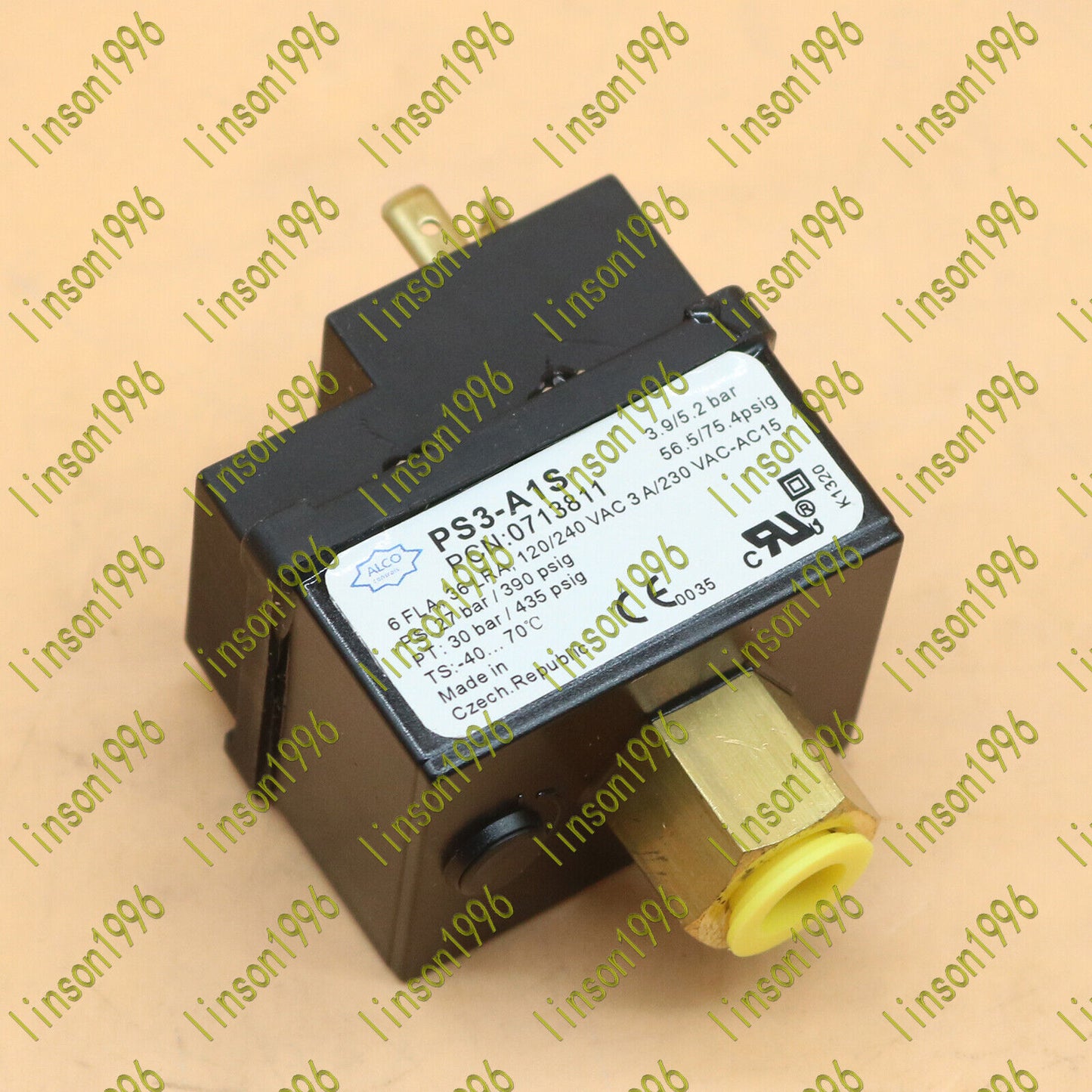Emerson Alco PS3-A1S Pressure Switch - ONE EMERSON ALCO