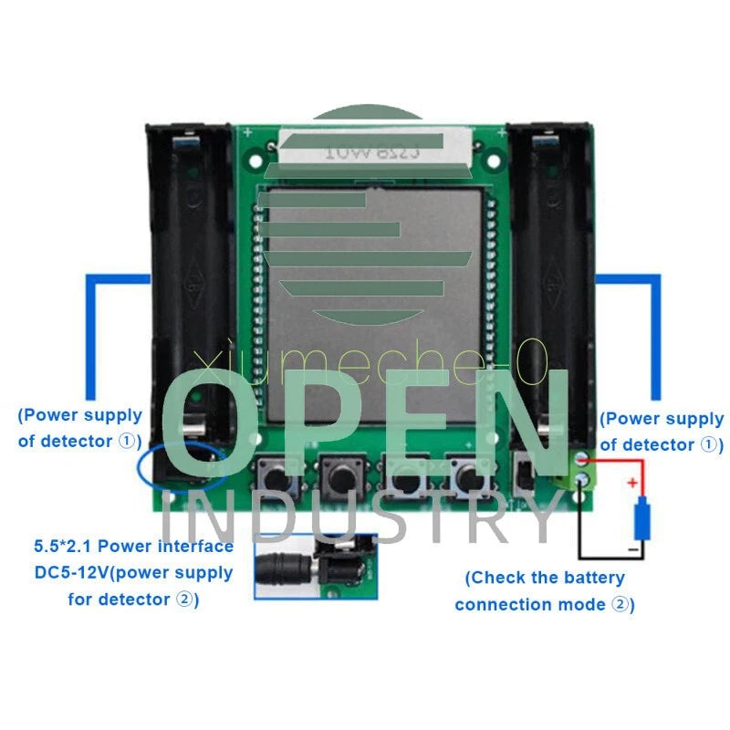 Lithium Battery 18650 Capacity Tester Module Digital Measurement High Precision