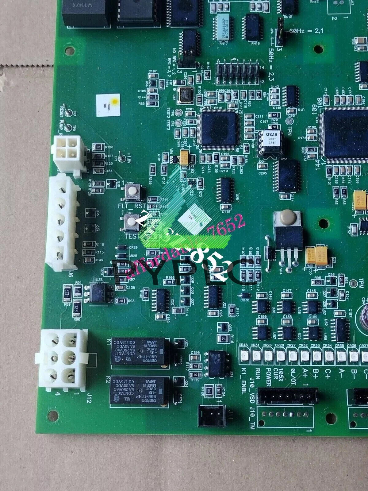 York 031-02506-002 Rev M Chiller Variable Speed Drive Vyper Logic Board