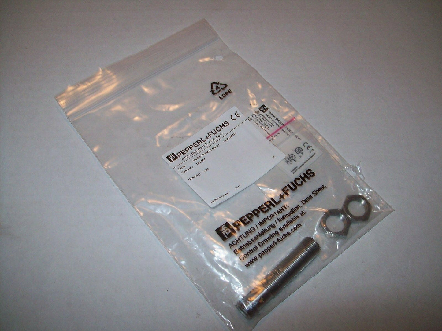 NCB4-12GM40-N0-V1 Proximity Switch - PEPPERL+FUCHS