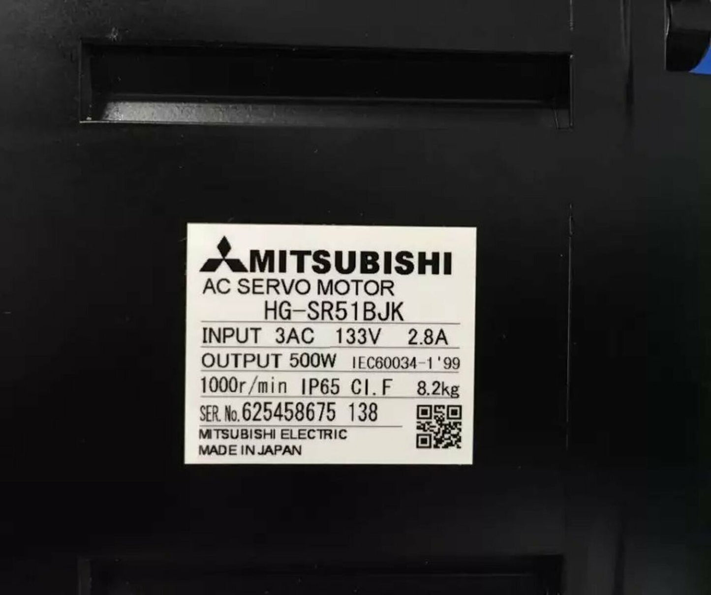 Mitsubishi servo motor HG-SR51BJK – Fast delivery - MITSUBISHI