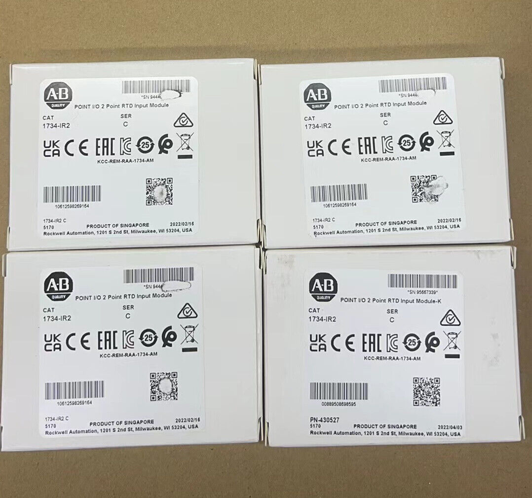 2022 New Factory Sealed AB 1734-IR2 SER C POINT 2 Point RTD Input Module - AB