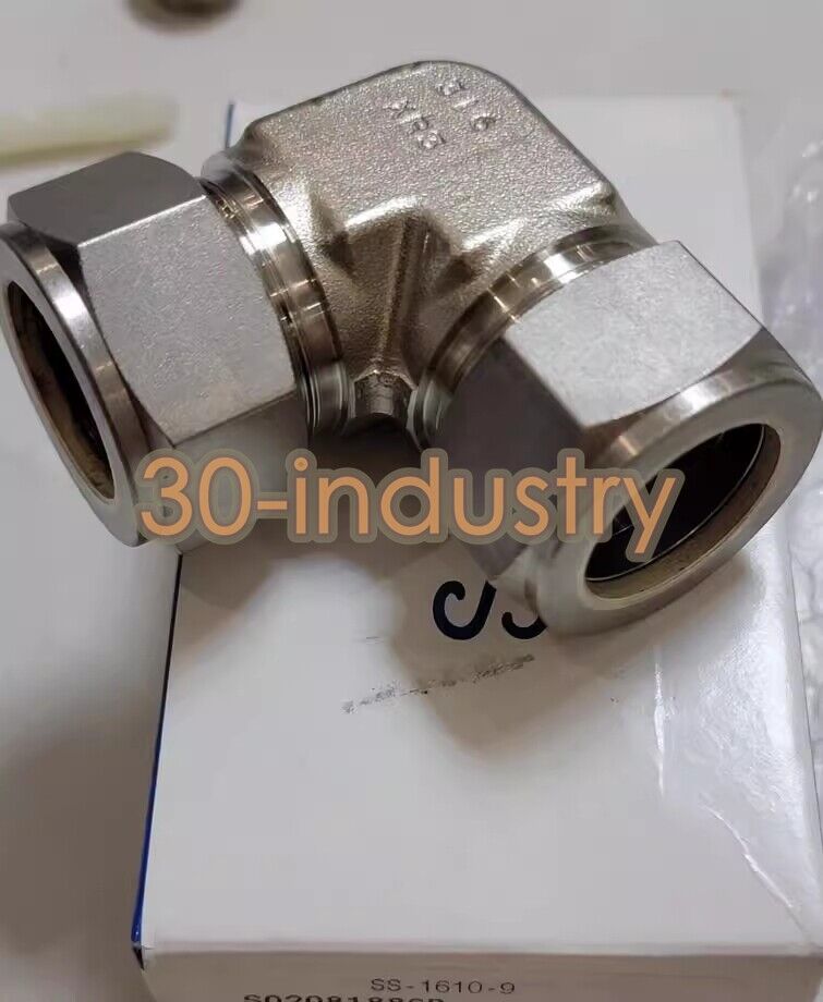 Swagelok SS-1610-9 90 Degree Elbow Stainless Steel Union Fitting - SWAGELOK