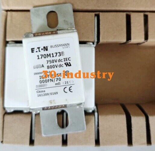 2PCS Bussmann Fuse 170M1735 750V 80A - High Performance - BUSSMANN