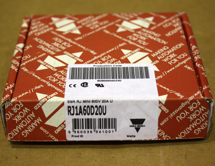 CARLO GAVAZZI RJ1A60D20U Solid State Relay - CARLO GAVAZZI