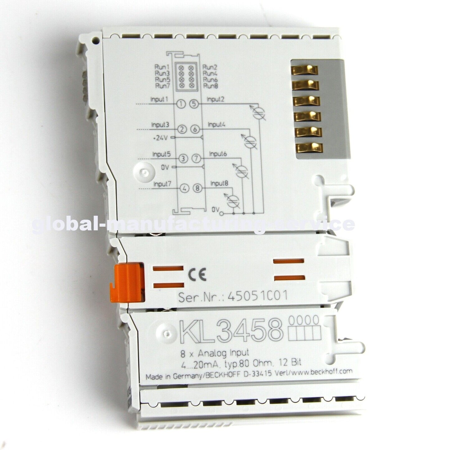 Beckhoff KL3458 PLC Module - BECKHOFF