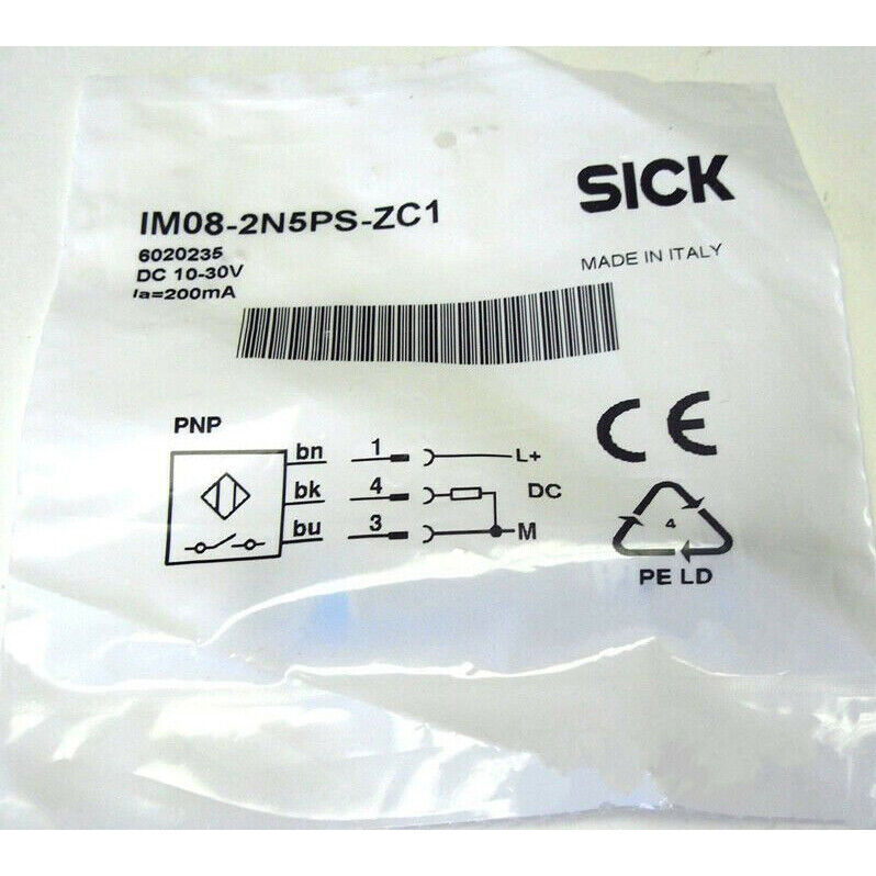 SICK IM08-2N5PS-ZC1 Proximity Switch Sensor SPOT STOCKS - High-precision sensor for accurate stock detection - SICK